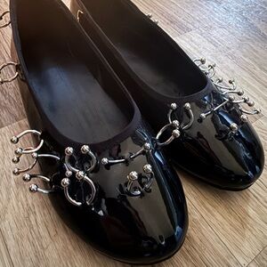 Pierced Ballet Flats